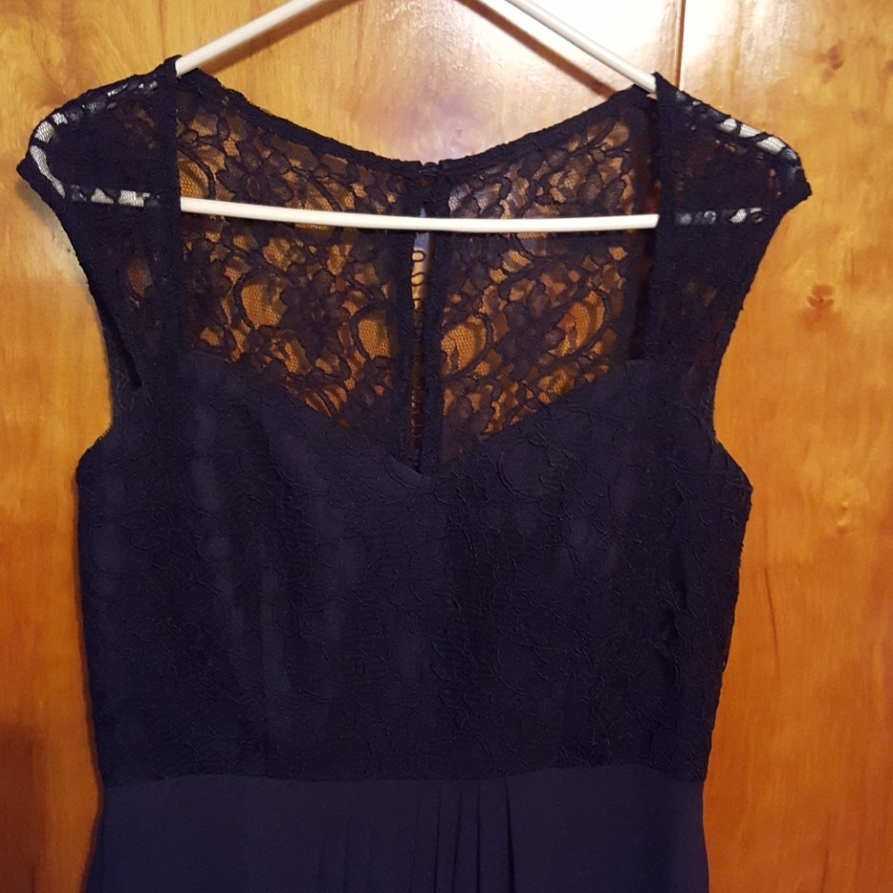 Navy bridesmaid dress